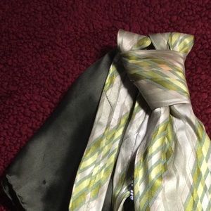 Men silk tie set.